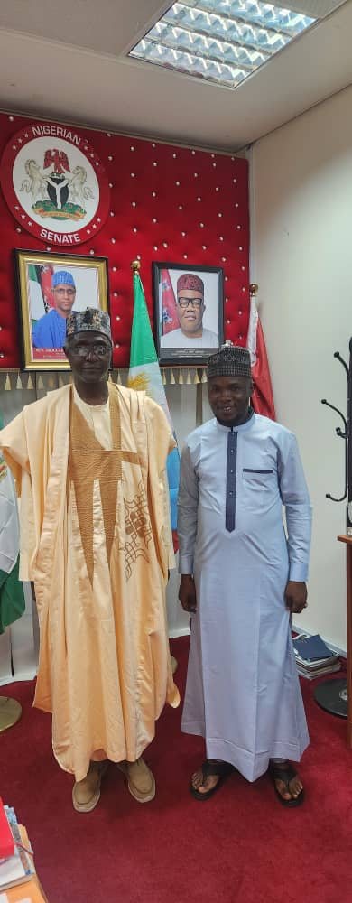 A courtesy visit at the Senate
