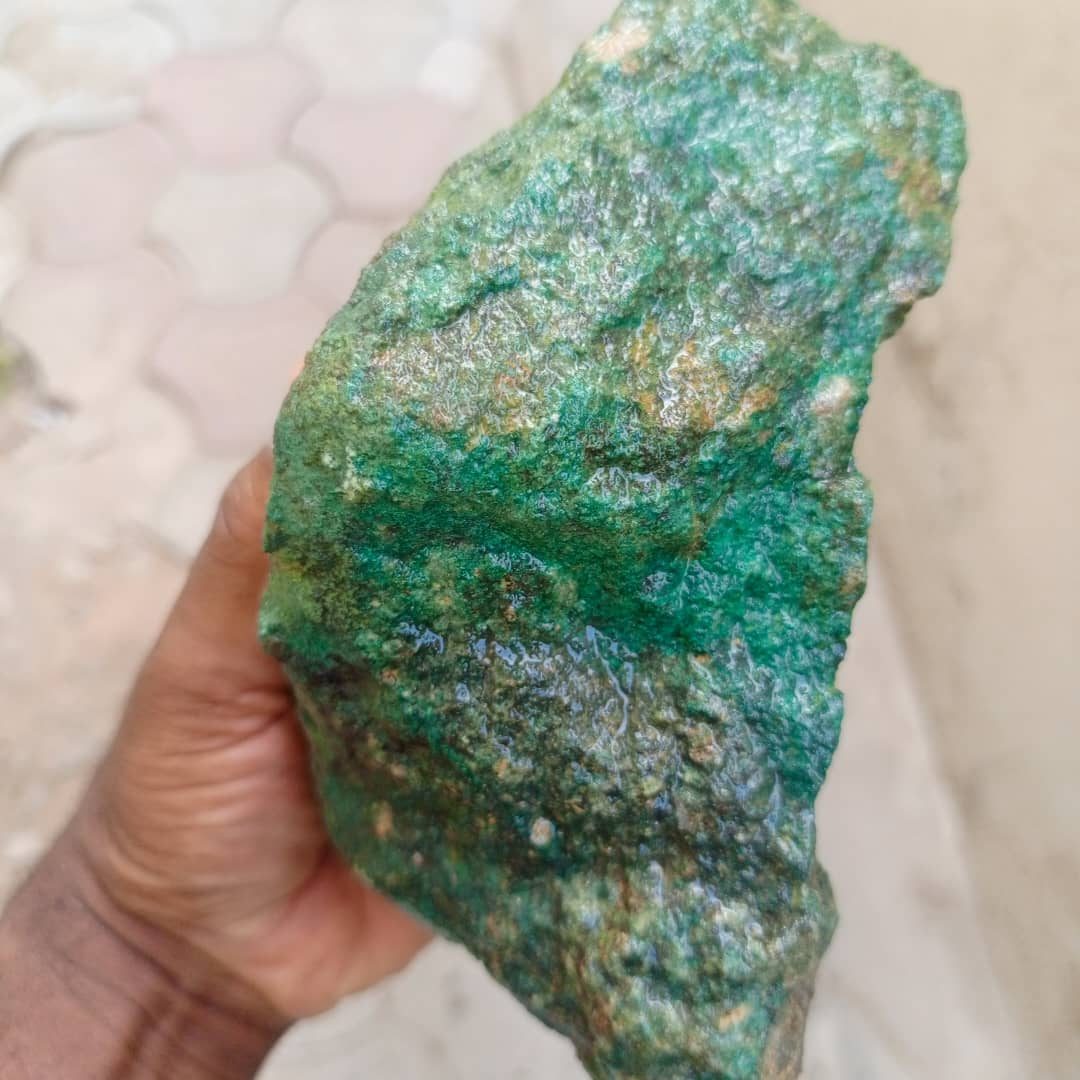 Green fuchsite (chrome mica)
